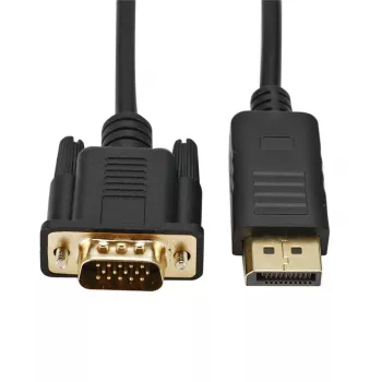 Gizzu 1080P DisplayPort-zu-VGA-Kabel 1,8 m Poly