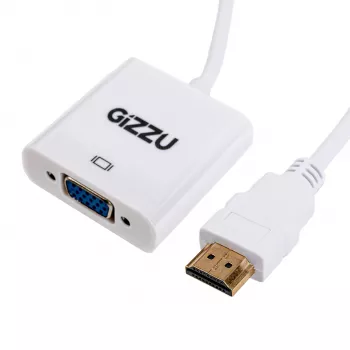 Gizzu 1080P HDMI auf VGA Adapter mit Audio