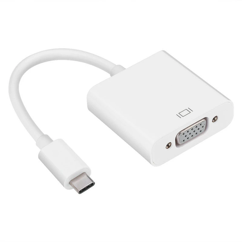 Gizzu 1080P Type-C auf VGA Adapter Poly