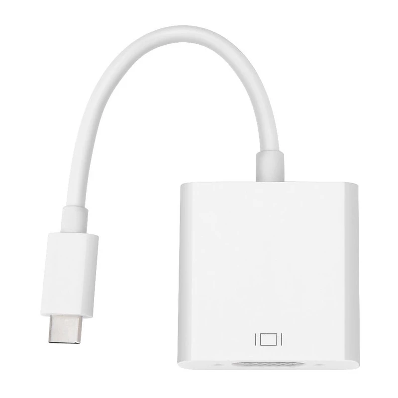 Gizzu 1080P Type-C auf VGA Adapter Poly