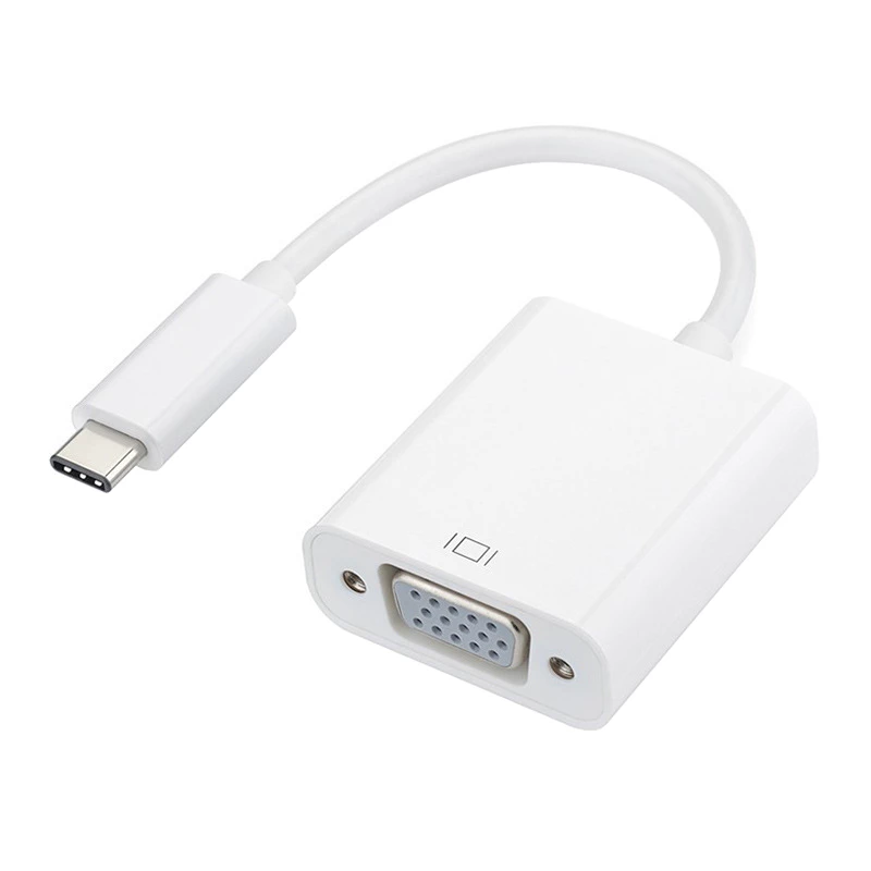 Gizzu 1080P Type-C auf VGA Adapter Poly