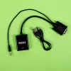 Gizzu 1080P VGA-zu-HDMI-Adapter mit Audio