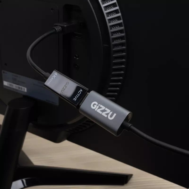 Gizzu 1080P VGA-zu-HDMI-Adapter mit Audio