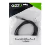 GIZZU 240W 20Gbps USB-C auf USB-C Kabel 2m Schwarz