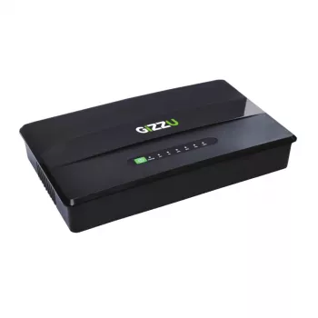 GIZZU 30W 38Wh 10400mAh Mini DC-USV - Schwarz