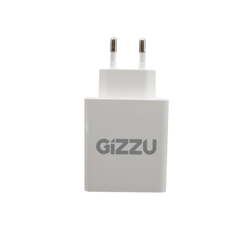 GIZZU 36W USB-C PD & QC3.0 Dual-Port-Wandladegerät - Weiß