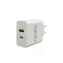 GIZZU 36W USB-C PD & QC3.0 Dual-Port-Wandladegerät - Weiß