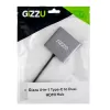 Gizzu 4-in-1 Type-C auf Dual-HDMI-Hub
