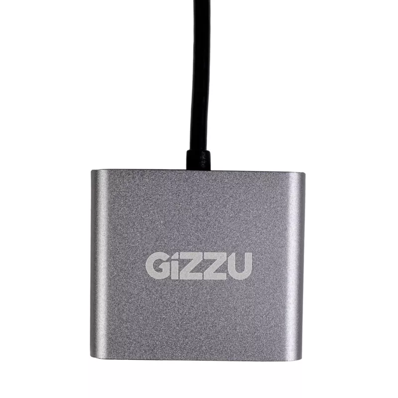 Gizzu 4-in-1 Type-C auf Dual-HDMI-Hub