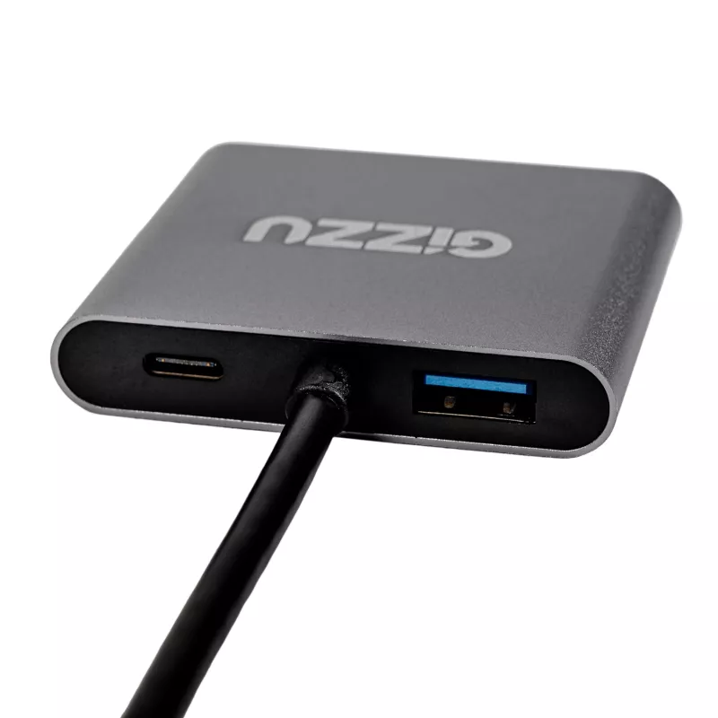 Gizzu 4-in-1 Type-C auf Dual-HDMI-Hub