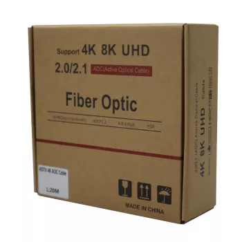 GIZZU 4K aktives Glasfaser-HDMI-Kabel 20m