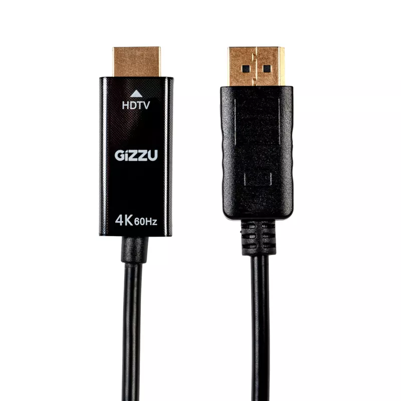 Gizzu 4K60Hz DisplayPort-auf-HDMI-Kabel 1,5 m
