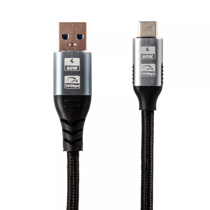 GIZZU 60W 10Gbps USB-zu-Type-C-Kabel 2m