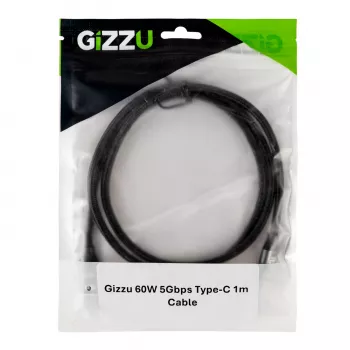 GIZZU 60W 5Gbps Type-C 1m Kabel