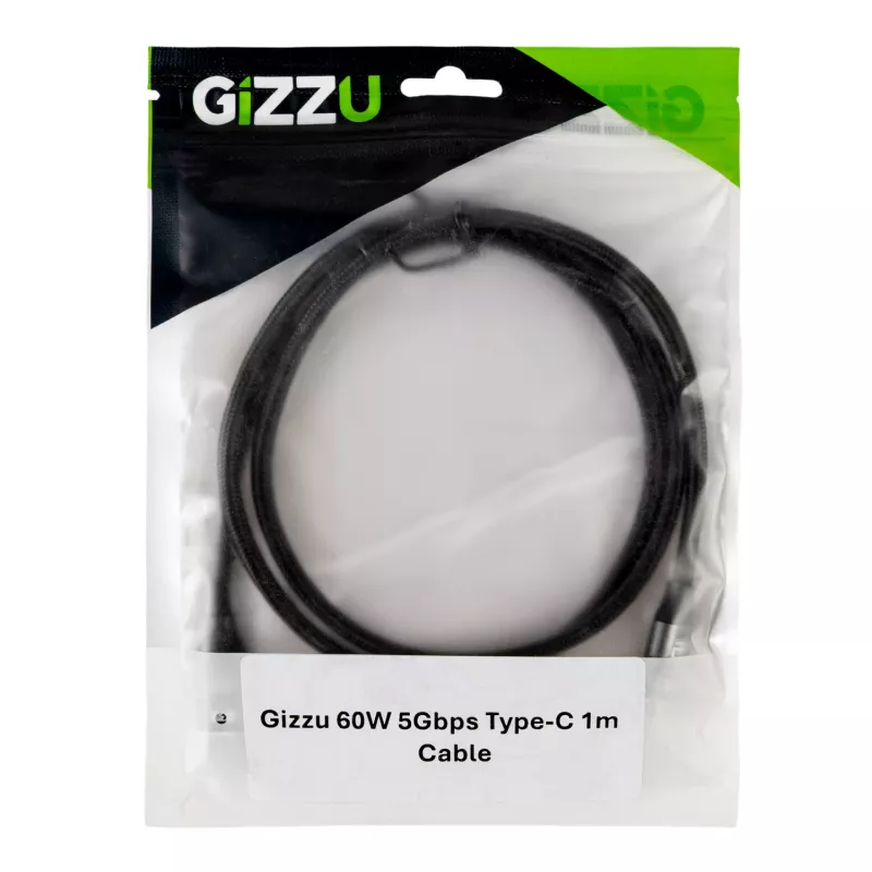 GIZZU 60W 5Gbps Type-C 1m Kabel
