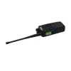 Gizzu Patrol Walkie Talkie Set PMR446 8-Kanal Zwei-Wege-Funkgerät mit VOX, Scan, Taschenlampe – Schwarz/Orange (2er-Pack)