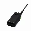 Gizzu Patrol Walkie Talkie Set PMR446 8-Kanal Zwei-Wege-Funkgerät mit VOX, Scan, Taschenlampe – Schwarz/Orange (2er-Pack)