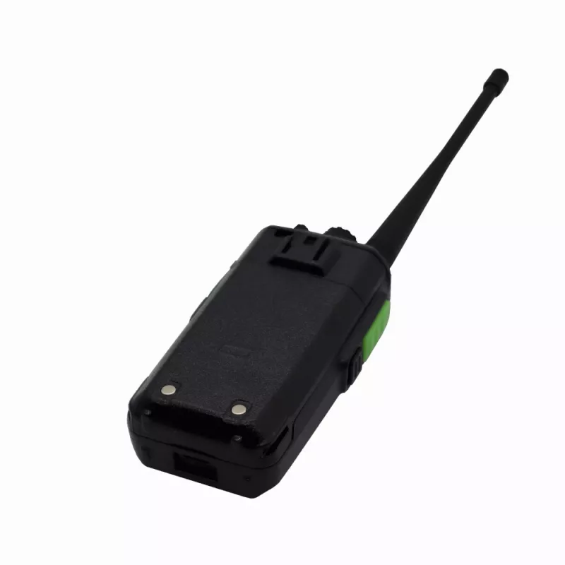 Gizzu Patrol Walkie Talkie Set PMR446 8-Kanal Zwei-Wege-Funkgerät mit VOX, Scan, Taschenlampe – Schwarz/Orange (2er-Pack)