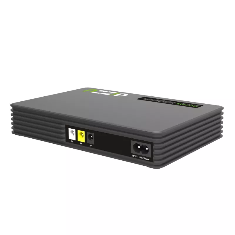 Gizzu SURF Simple 18W 55Wh LiFePO4 MINI DC-USV - Schwarz