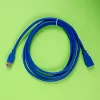 Gizzu USB 3.0 Verlängerungskabel 2m – 5Gbps, Stecker auf Buchse, Schwarz