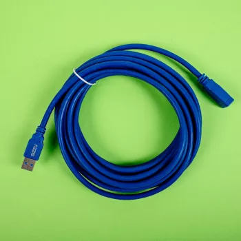 Gizzu USB 3.0 Verlängerungskabel 5m - Blau