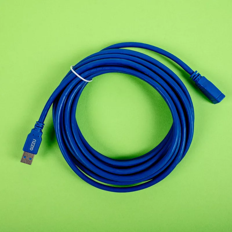 Gizzu USB 3.0 Verlängerungskabel 5m - Blau