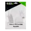 Gizzu USB 3.0 auf HDMI-Adapter - Full HD 1080p Videoausgang, Schwarz
