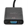 Gizzu USB 3.0 auf VGA Adapter – Full HD 1080p externer Videokonverter, USB-A Stecker auf VGA Buchse, bus-gespeist, Schwarz