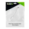 Gizzu USB Typ-C auf 3,5 mm AUX Audio Adapter - Weiß