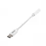 Gizzu USB Typ-C auf 3,5 mm AUX Audio Adapter - Weiß
