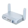 GL.iNet Beryl AX GL-MT3000 Taschen-Wi-Fi-6-Reiserouter, AX3000 Dual-Band, 2,5G WAN, 1G LAN, USB 3.0, OpenWrt, VPN, WireGuard, OpenVPN, WPA3, AdGuard Home