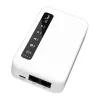 GL.iNet Puli 4G LTE tragbarer Router mit 5000mAh Akku, OpenWrt, VPN, Wi-Fi 4, 2x Ethernet, USB, MicroSD, Schwarz
