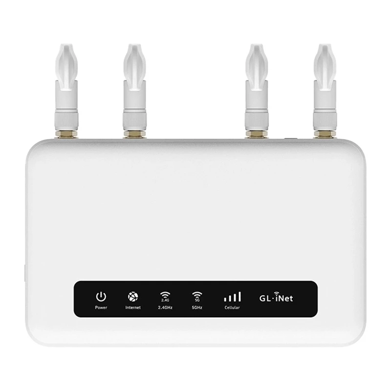 GL.iNet Spitz Plus GL-X2000 5G NR Dual-Band Wi-Fi 6 AX3000 Wireless Router