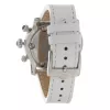 GLAM ROCK Woman GR10101W 46mm Swiss Quartz Uhr Weißes Silikon