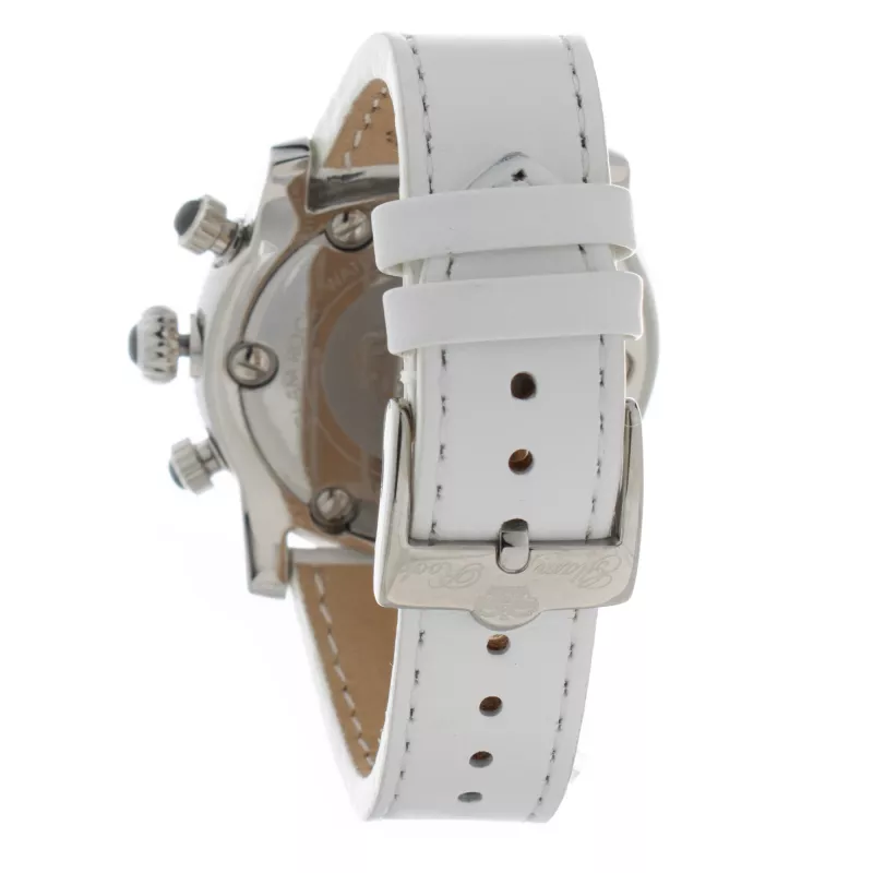 GLAM ROCK Woman GR10101W 46mm Swiss Quartz Uhr Weißes Silikon