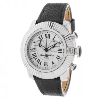 GLAM ROCK Damenuhr GR32107 44mm Swiss-Quarz-Chronograph Weiß Silikon