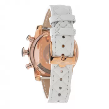 GLAM ROCK Damen Quarzuhr GR32166R 44mm Weißes Silikonarmband