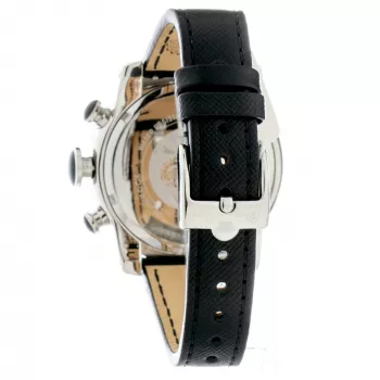 GLAM ROCK Damen Swiss-Quarz-Uhr GR32118 44mm Schwarzes Leder