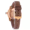 GLAM ROCK Damenuhr GR31007D 40mm Swiss Quartz Edelstahl Weißes Perlmutt-Zifferblatt Weißes Lederarmband