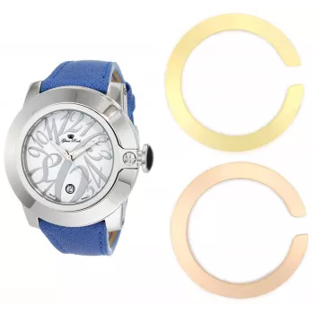 GLAM ROCK Damenuhr GR32080 Miami 44mm Swiss Quartz Weiß Silikon