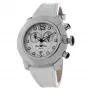 GLAM ROCK Damenuhr GR32153 44mm Swiss Quartz Weißes Perlmutt-Zifferblatt Weißes Lederarmband