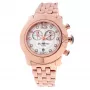 GLAM ROCK Damenuhr GR32180 44mm Swiss Quarz Chronograph Weiß Silikon