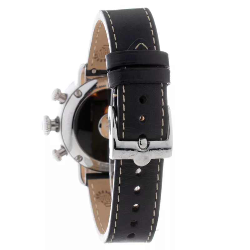 GLAM ROCK Damenuhr GR77123 40mm Swiss Quarz Weißes Leder