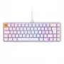 Glorious GMMK 2 Compact Tastatur - Fox Switches, Nordisches Layout, Weiß