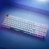 Glorious GMMK 2 Full-Size Tastatur - Fox Switches, NO-Layout, Weiß