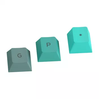 Glorious GPBT Keycaps - 115 PBT-Tastenkappen, ISO, ES-Layout, Rain Forest