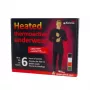 Glovii GJ1RL Heizbares Baselayer-Oberteil, Langarm, Rundhalsausschnitt, Schwarz