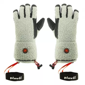 GLOVII GS3XL Heizhandschuhe XL - Carbonfaser, 3 Heizstufen, wiederaufladbar, Touchscreen-kompatibel