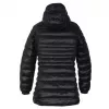 Glovii GTFBL Damen beheizte Softshelljacke mit Carbonfaser-Heizung, 3 Modi, wiederaufladbarer Akku, Schwarz