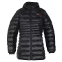 Glovii GTFBL Damen beheizte Softshelljacke mit Carbonfaser-Heizung, 3 Modi, wiederaufladbarer Akku, Schwarz